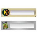 Orion Full Color Metallic Window Name Plate (2"x8")